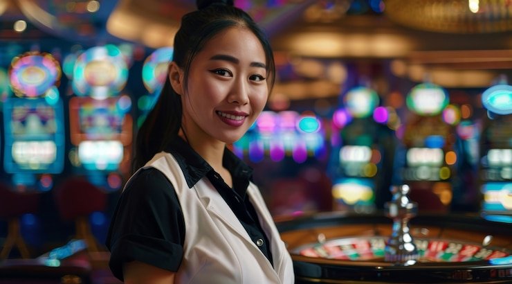 Kartu fitur Blackjack MH bernuansa hijau